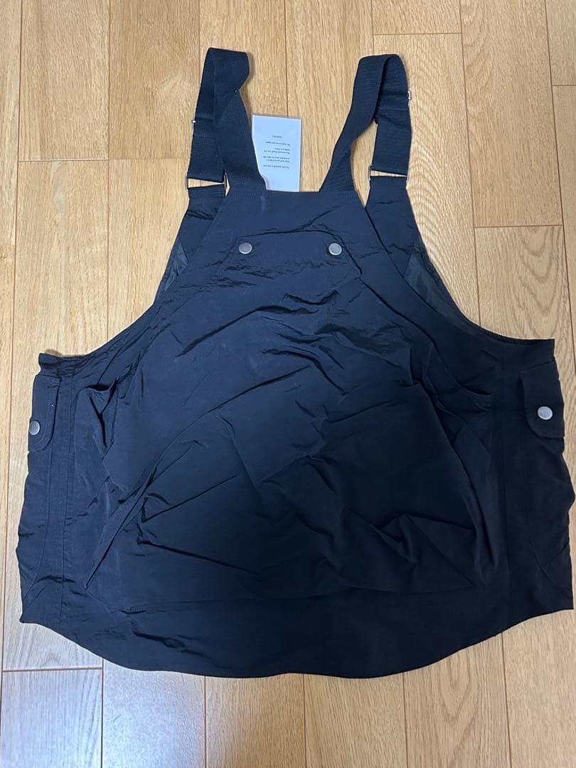 【タグ付き新品未使用】FASHIRU フィッシングナイロンベスト　ブラック