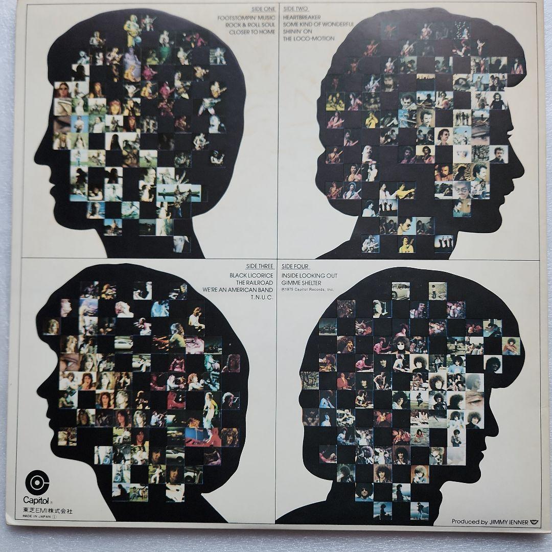 ロック名盤ライブアルバム４枚セット