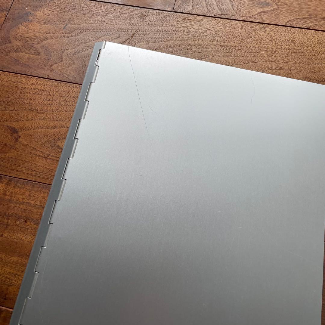 f*t　　無印良品 アルミ バインダー A4 廃番品 軽量 ファイル 2穴