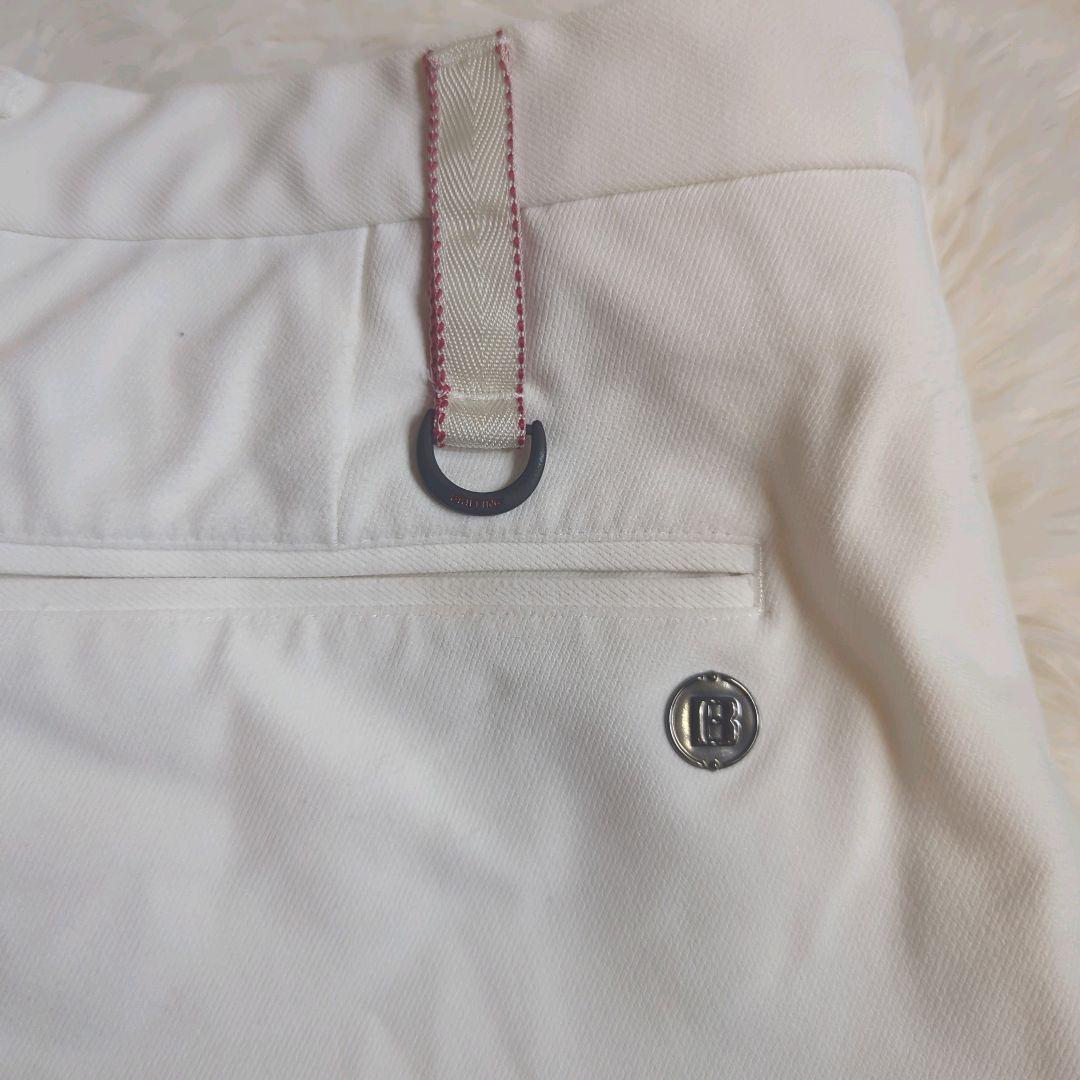 BRIEFING GOLF ゴルフパンツ L ホワイト ストレッチ 近年モデル