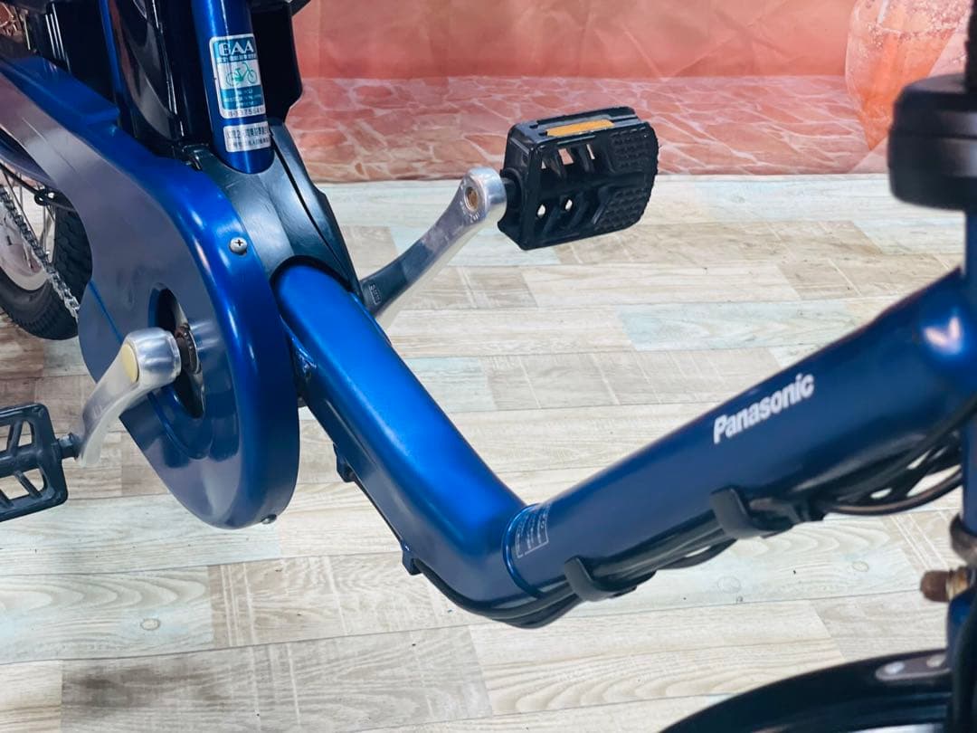 Y2378超破格！パナソニックギュット⭐️子供乗せ電動アシスト自転車