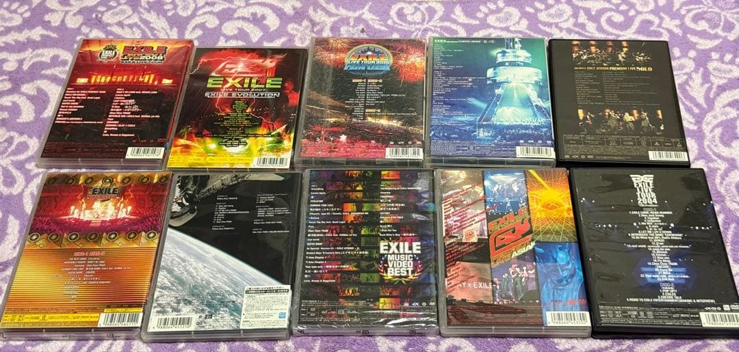 EXILE CD DVDコレクション ほぼ初回 未開封数点有他グッズおまけまとめ