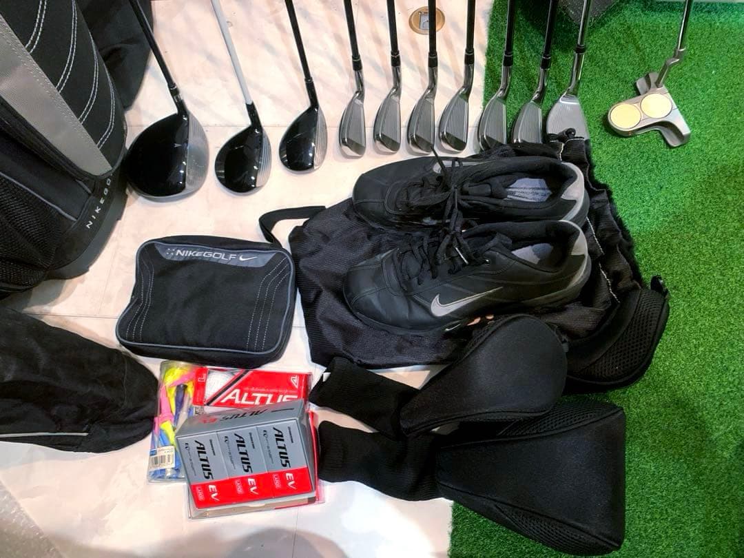 豪華　良品　ナイキ　NIKE ゴルフクラブ フルセット　キャディバッグ　優しい