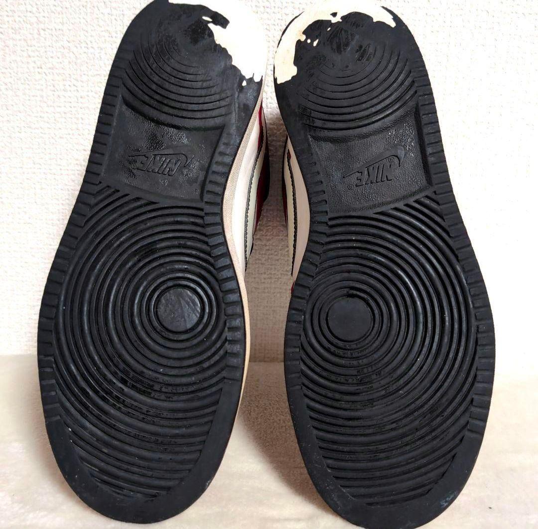 dm33 NIKE スニーカー バックボードツー 27.5cm 赤×白×黒