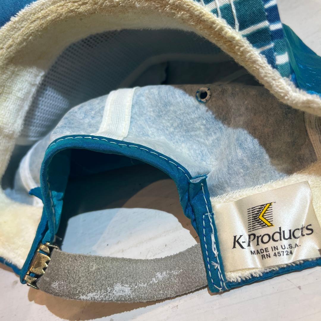 アメリカ製 帽子 1993 釣り fishing trip 刺繍 キャップ 古着