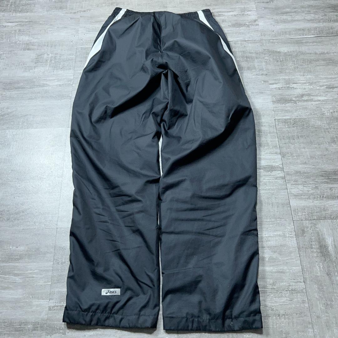 asics アシックス ウィンドブレーカー 上下 セットアップ L 黒 裏地