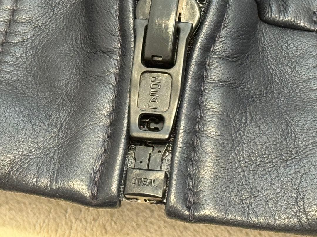 『最終価格』AVIREX フードレザージャケット　フロッグマン