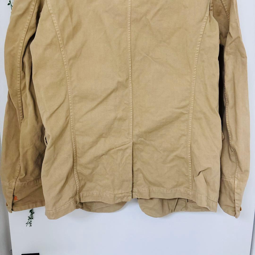 【美品】45rpm メンズ ジャケット こだわり 老舗 高品質 木ボタン 高見え