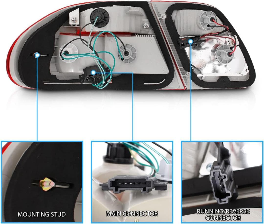 ​【未使用・訳あり】ベンツ Eクラス W210 テールランプ 左右セット