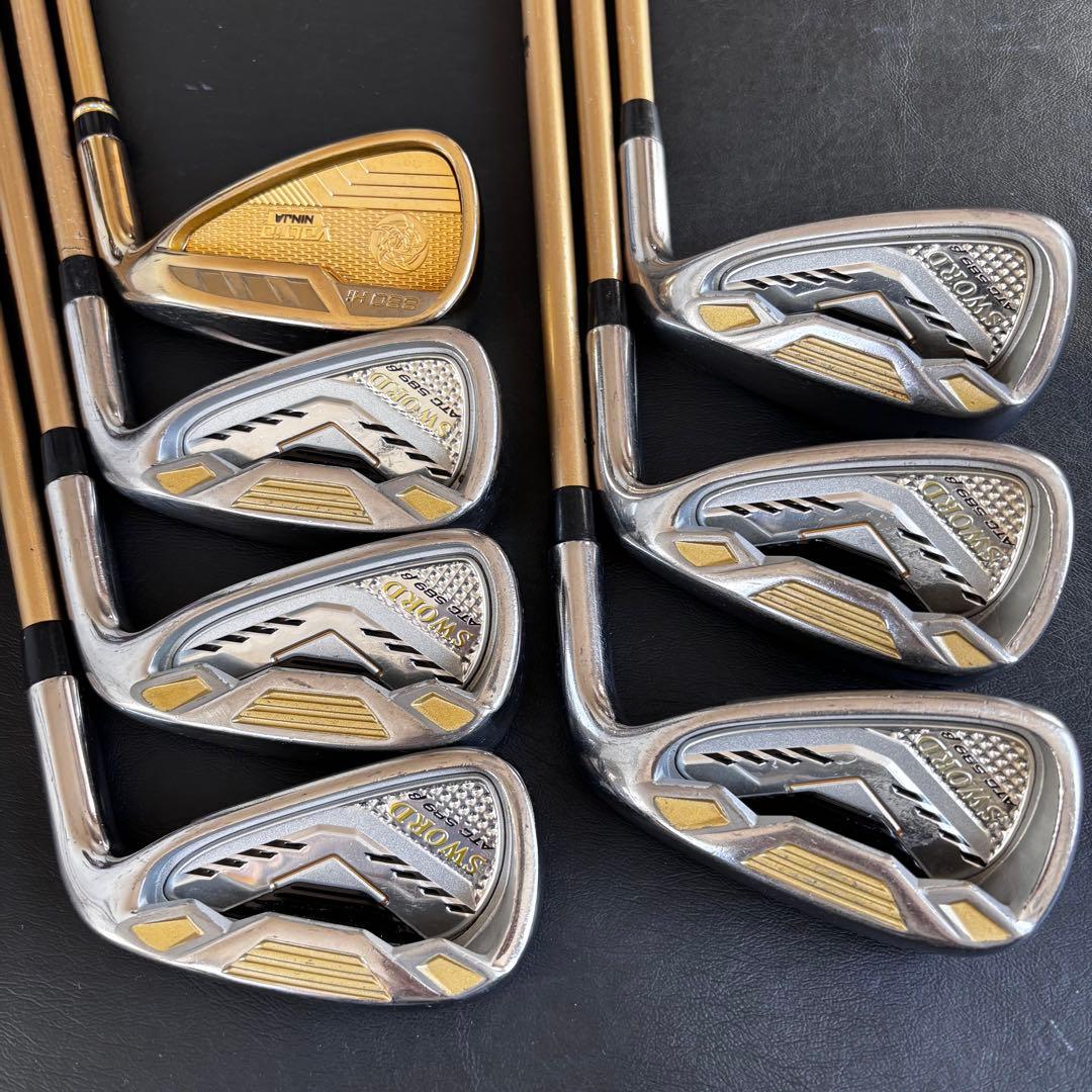 初心者向けメンズゴルフクラブセットKATANAカタナSWORDソードIZUMAX