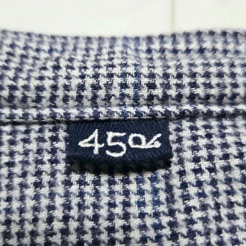 よっちゃん様 45R ★ 二重織の908グーグーシャツ ネルシャツ チェック