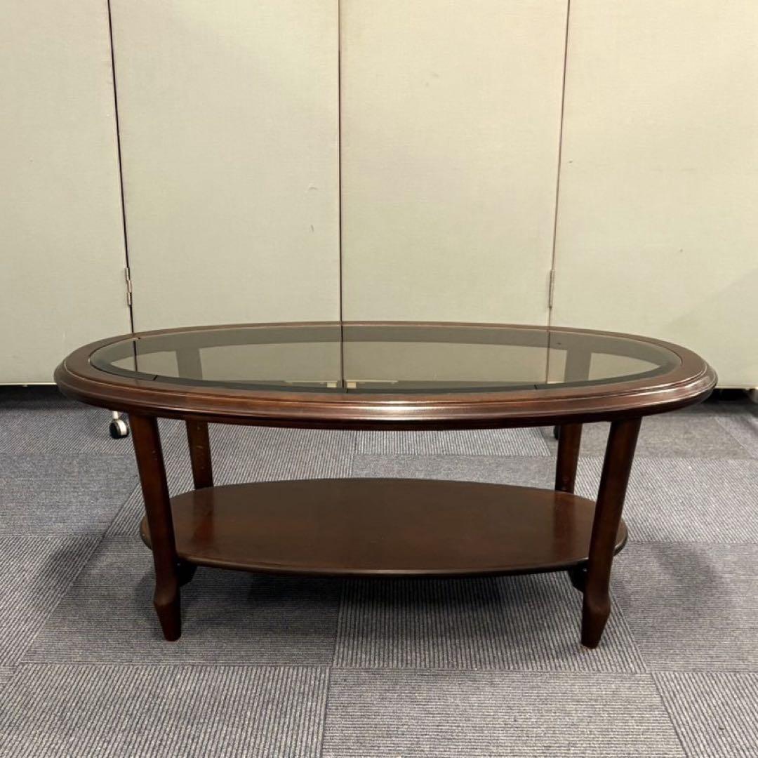 マルニ ベルサイユ ガラストップ センターテーブル 引き取り限定 静岡県富士市