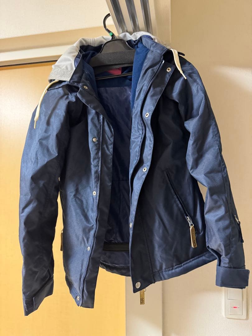 女性用スキーウェア ネイビー【M】/ホワイト【S】