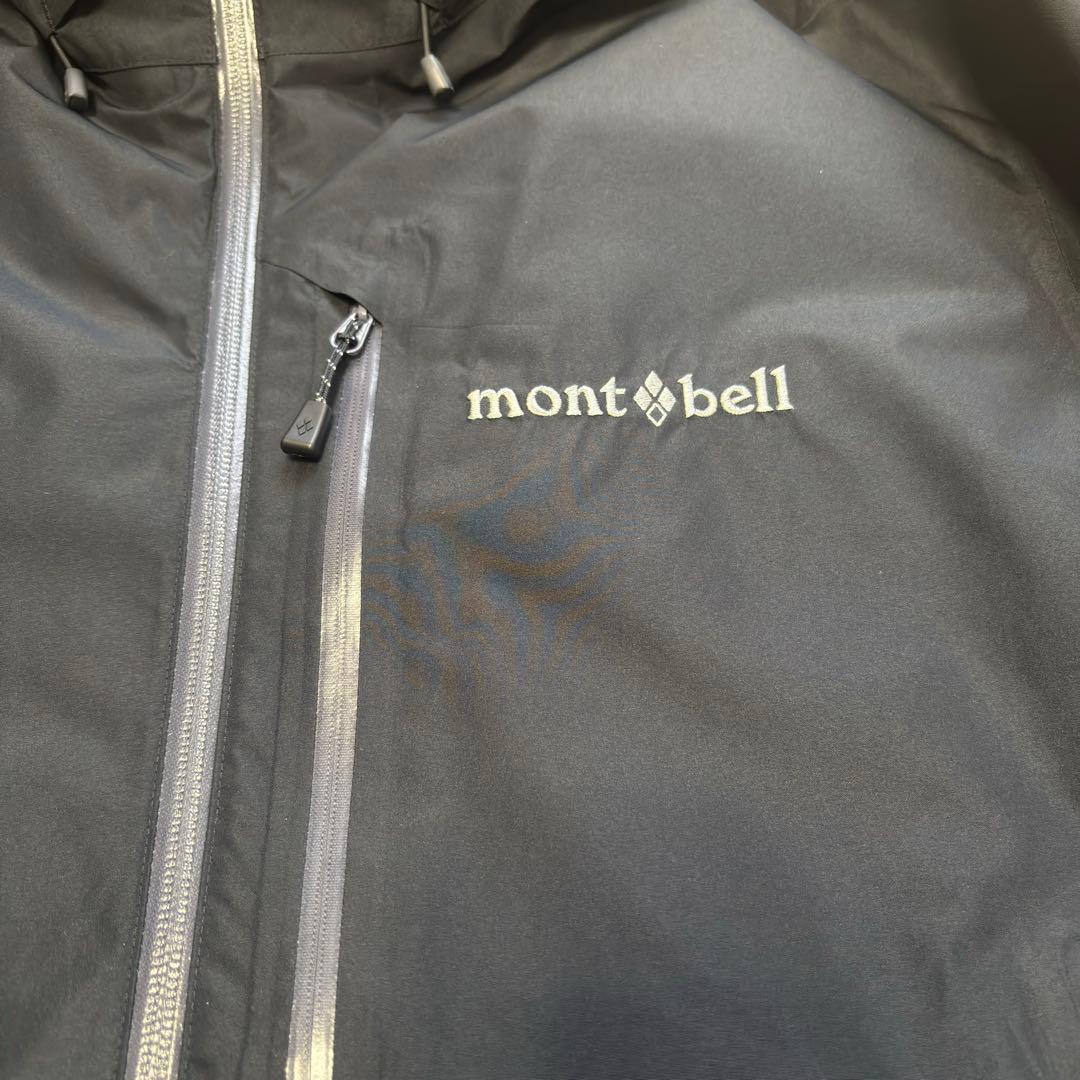 極美　mont-bell パウダーグライドパーカ　XL ブラック