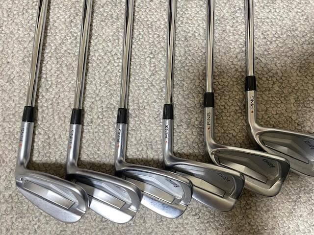 PING i210 アイアンセット 5～9,W 6本 橙 モーダス120 S