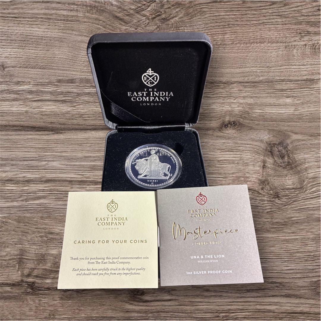 EAST INDIA COMPNY ウナとライオン　1オンス　シルバー