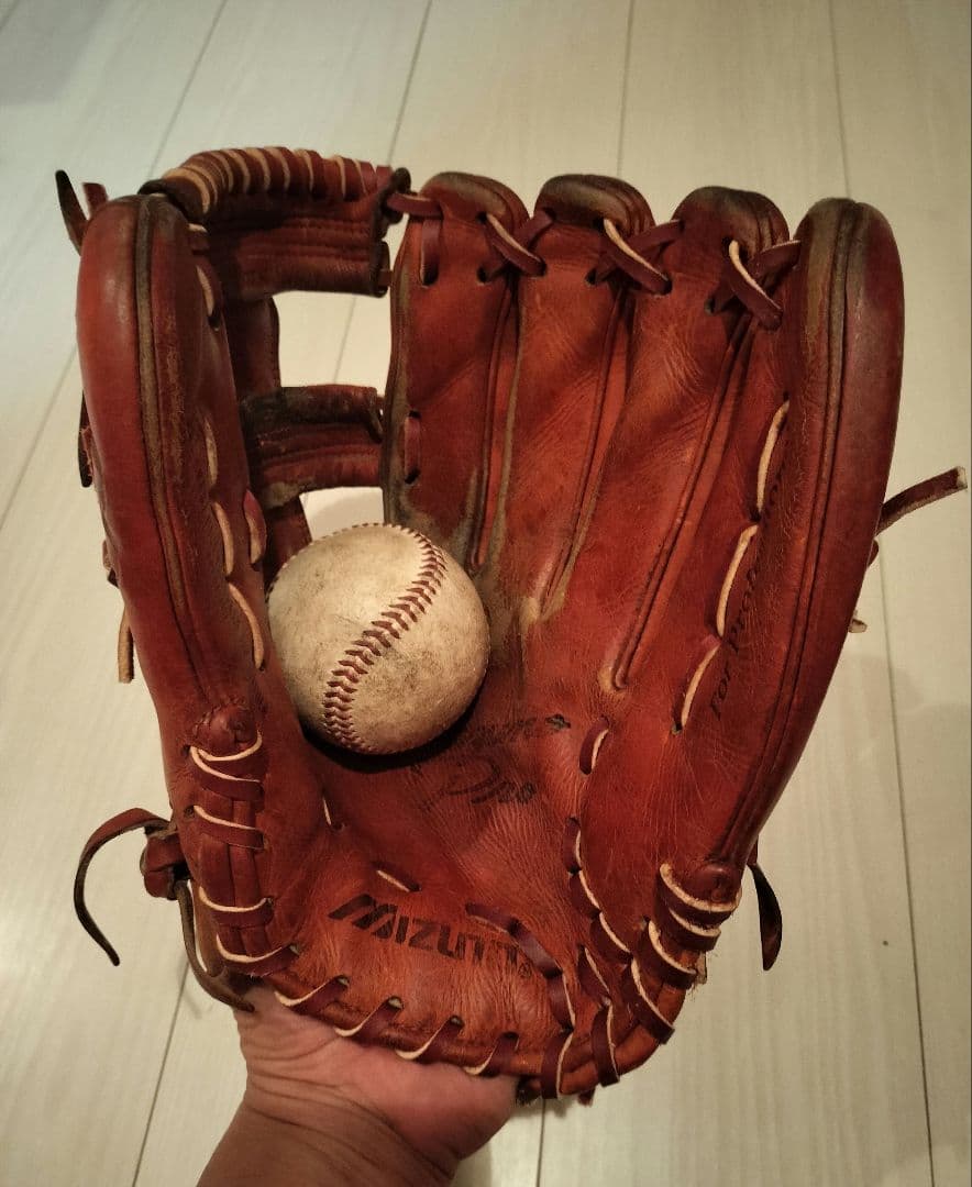 ミズノプロ　硬式　外野手用　キップレザー