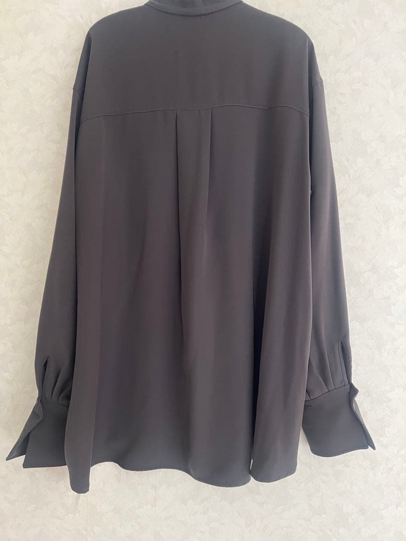 タグ付き【TODAYFUL】シルキーオーバーシャツ