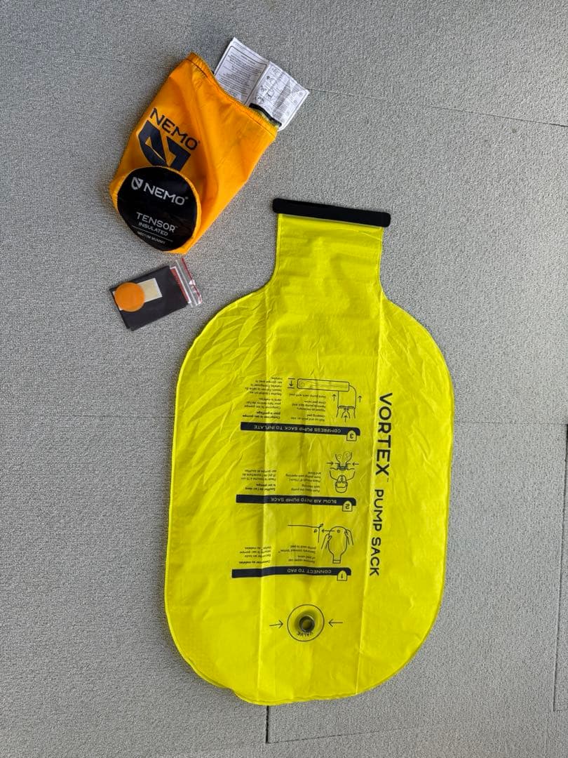 ニーモ　テンサー　スリーピングマット　ジャンク品