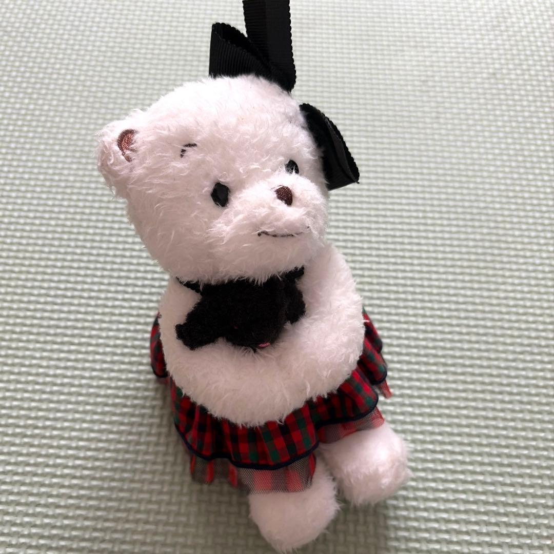 Bibiy ファミリア familiar コラボ限定マスコットベア 完売品　赤