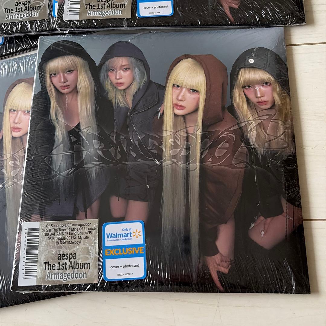 aespa エスパ CD Album Armageddon Walmart限定