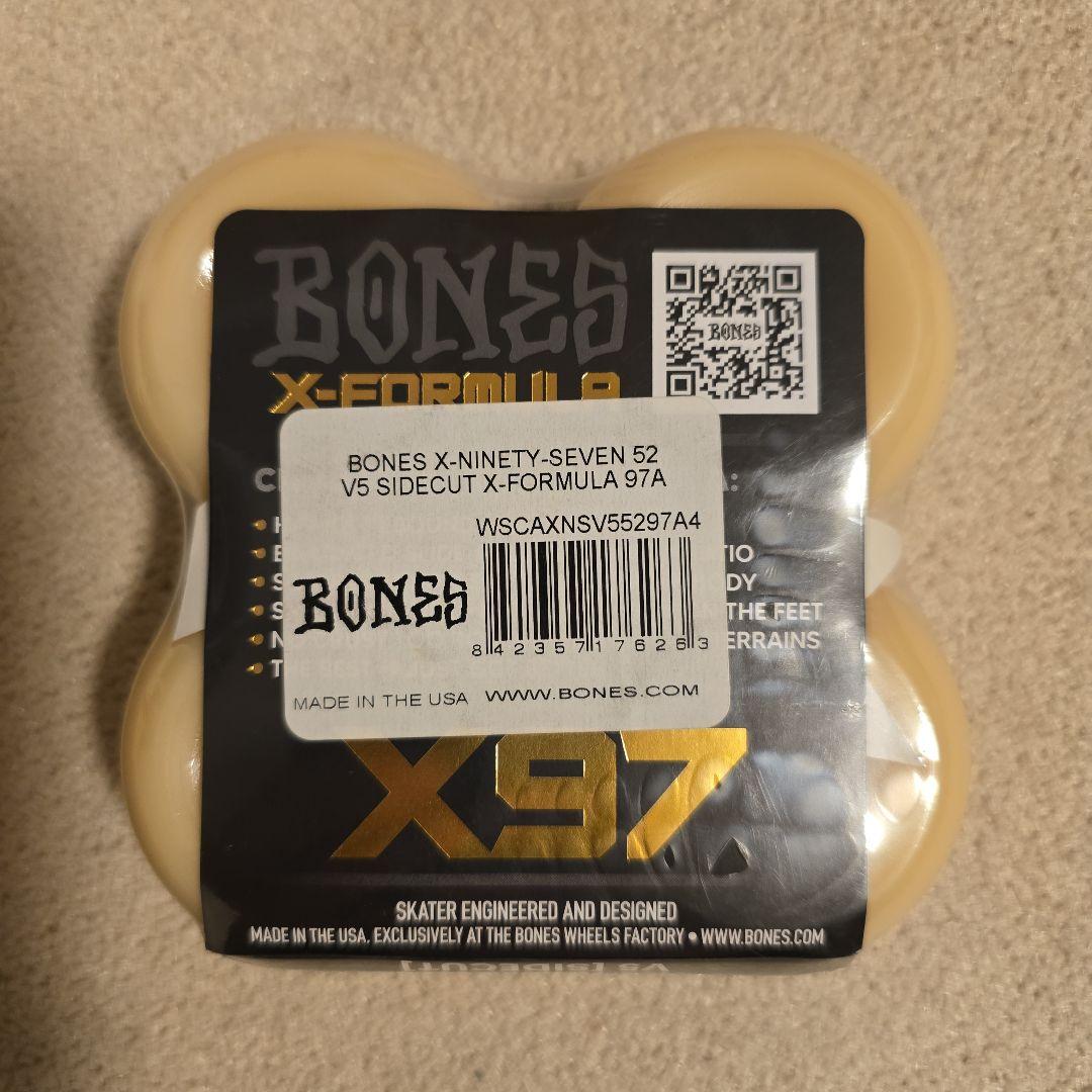 BONES X97 スケートボードウィール 52mm 97A　ボーンズwheel
