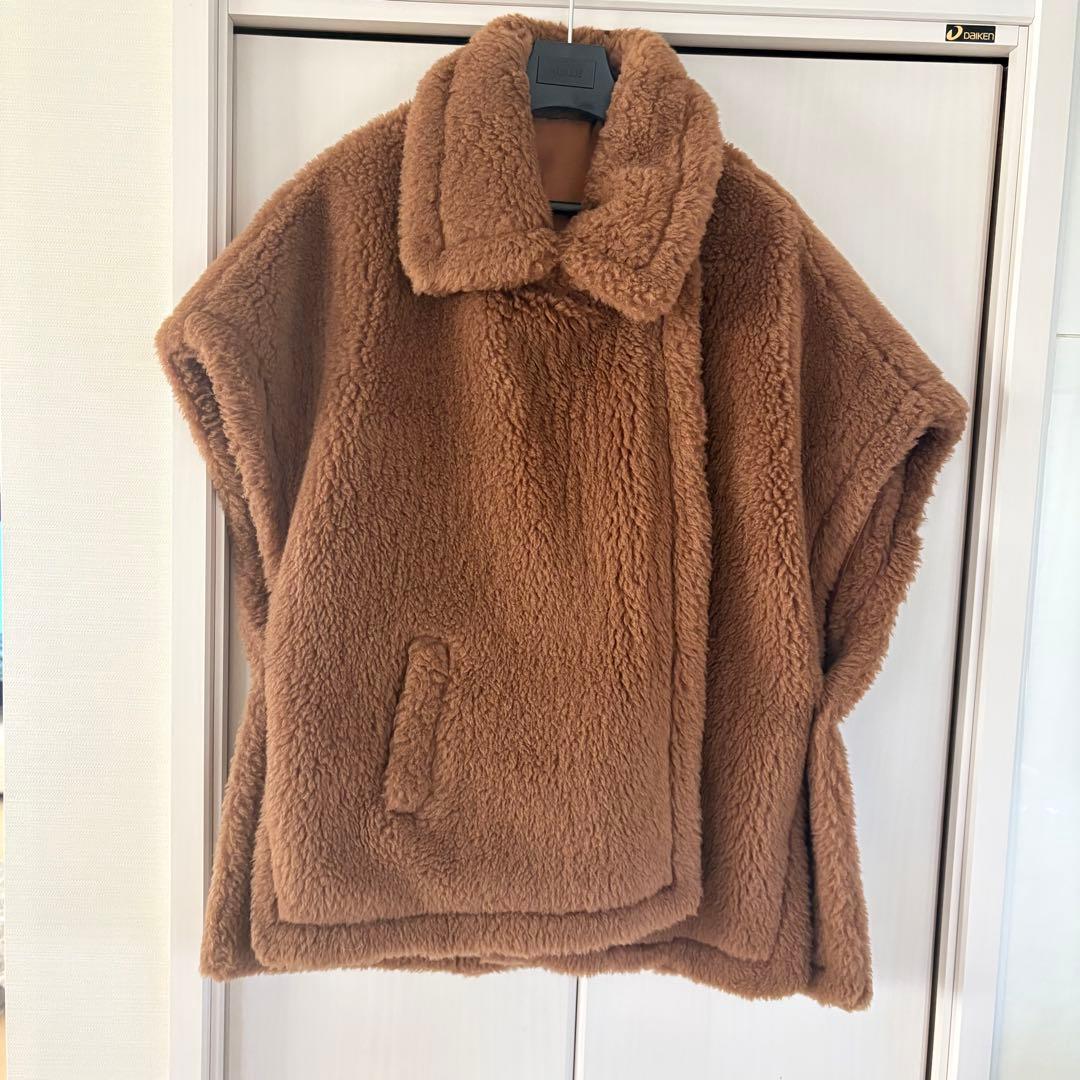 ※即納※テディベアコート ケープ ポンチョ Salang