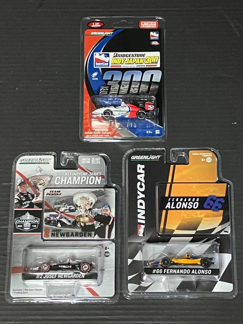 グリーンライト 1/64 インディカー14点セット 未開封 佐藤琢磨優勝記念他