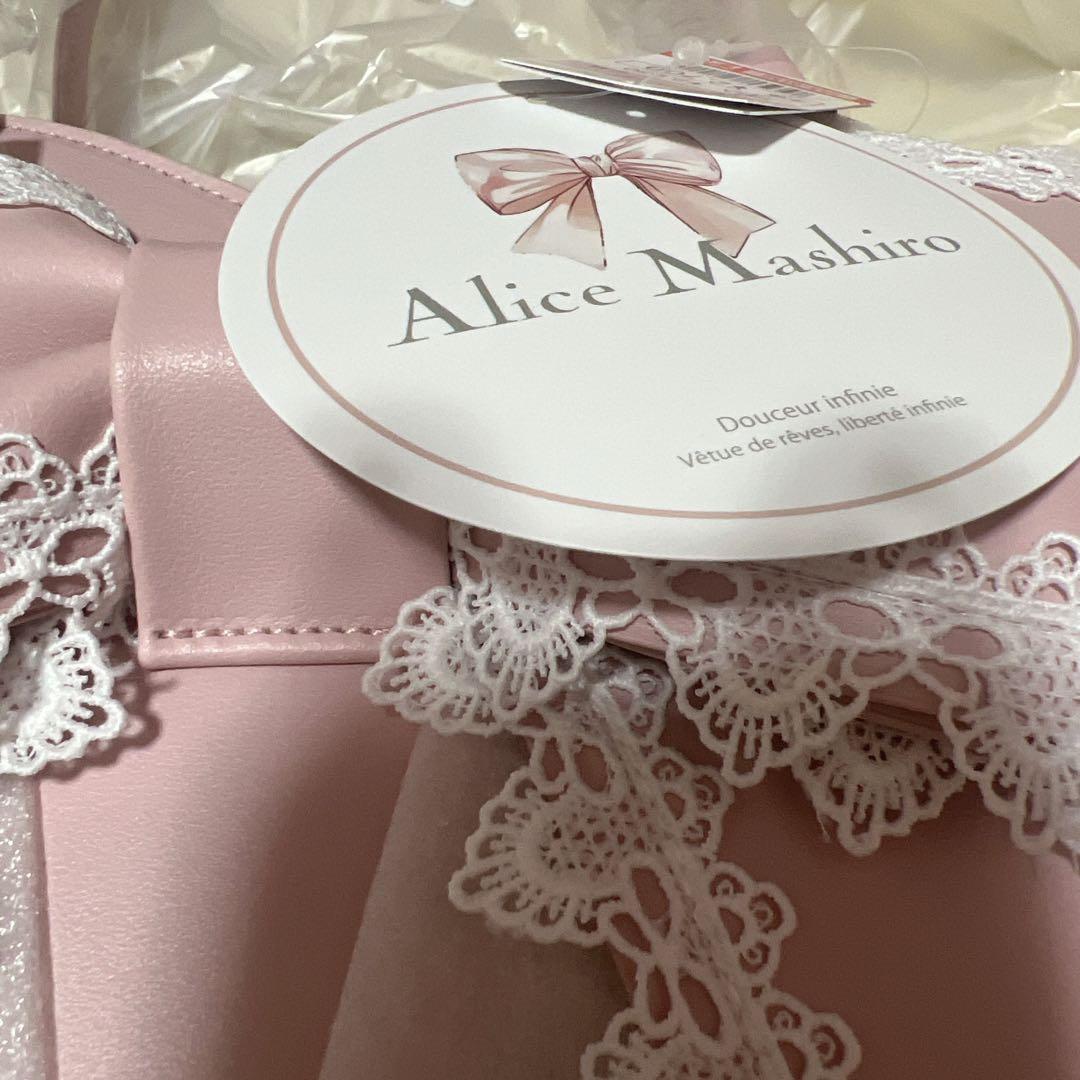 眞白ありす　しまむら　ハートバッグ　ピンク