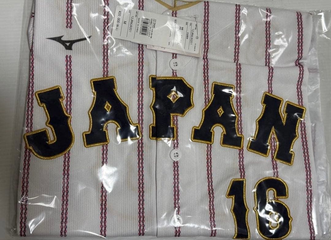 WBC 2026レプリカユニフォーム 大谷翔平16 Mサイズ