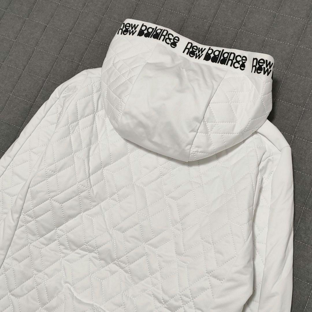 【美品】ニューバランス　セットアップ　キルティング　ジャケット　スカート　白　0