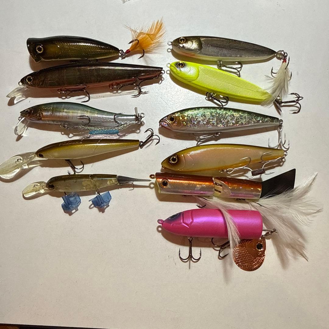 バス用ルアー　11点セット　deps イマカツ　メガバス