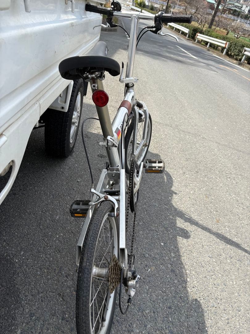 VELO BD-1 折りたたみ自転車 シルバー