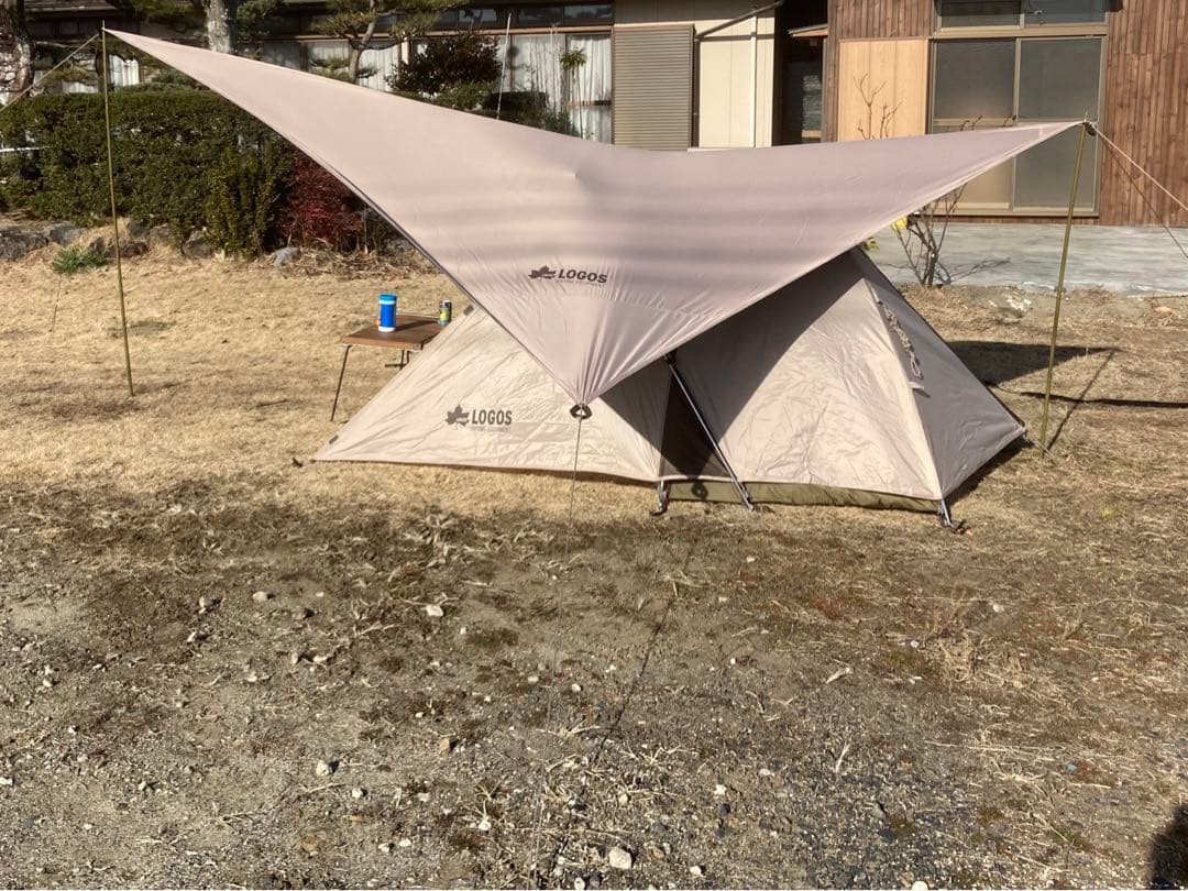 ロゴス　ツーリングドゥーブルSOLO-BJ ソーラートラッドタープセット