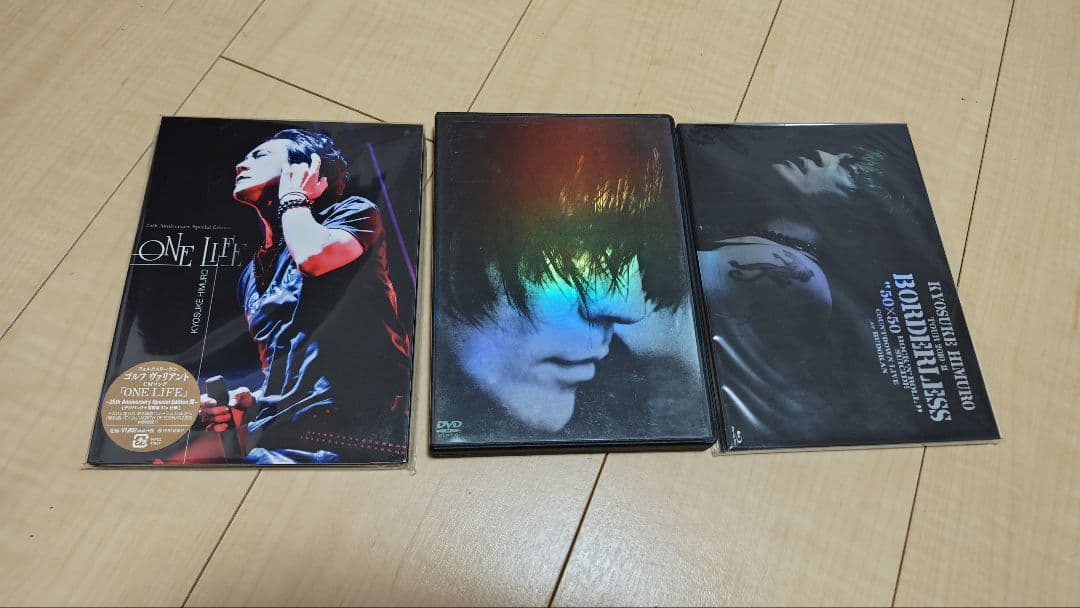 氷室京介 DVDまとめ売り　ビデオパンフ等オマケ付き　氷室京介
