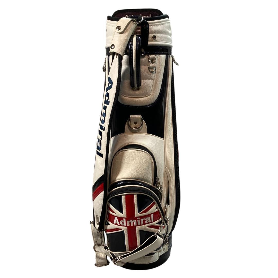 ADMIRAL アドミラル フード付き キャディバッグ ユニオンジャック ゴルフ