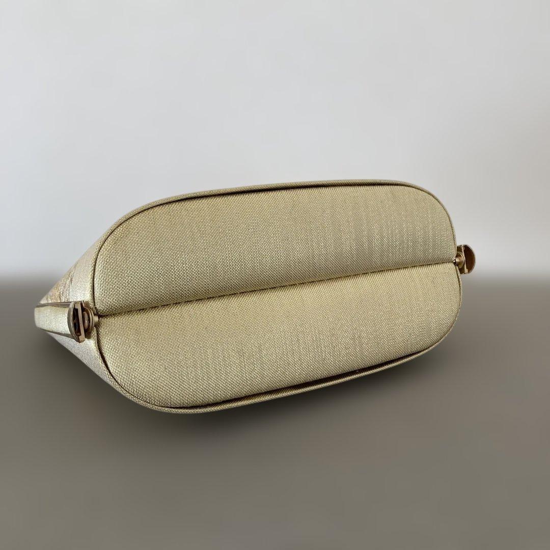 本金　佐賀錦　和装用　ハンドバッグ　銀座和光　バッグハンガー