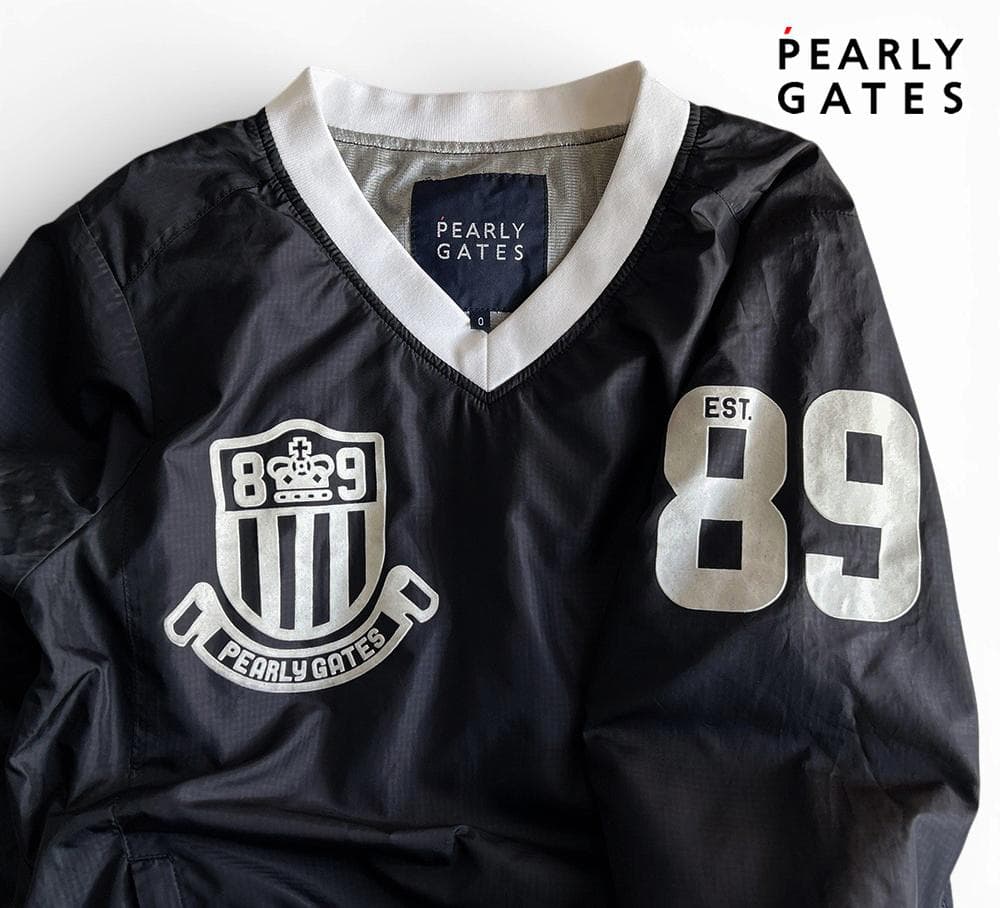 未使用級 パーリーゲイツ 蓄熱フィルム裏地付き スニードジャックジャケット紺