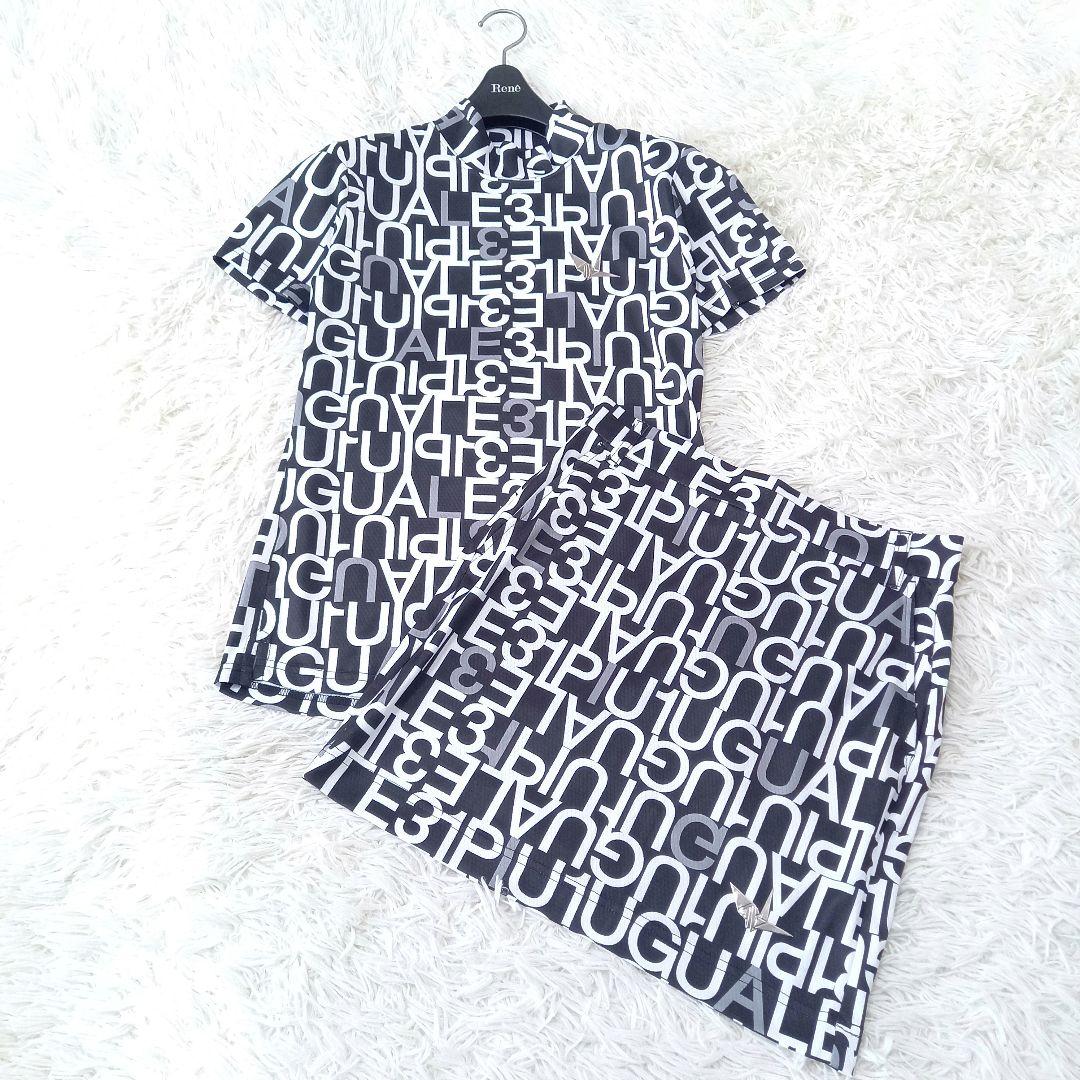 ●美品●　ウノピュウノウグァーレトレ　ゴルフ　セットアップ　ロゴフルミックス