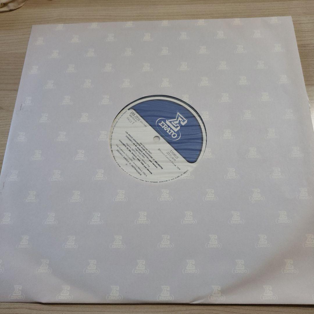 LPレコード　バッハ　チェンバロ協奏曲全集