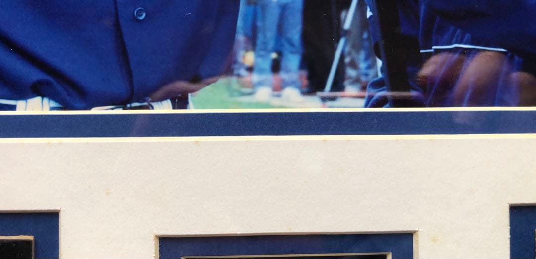 あ*し様 イチロー・松井 メジャー対戦記念　限定額（生写真＆ベースピース）