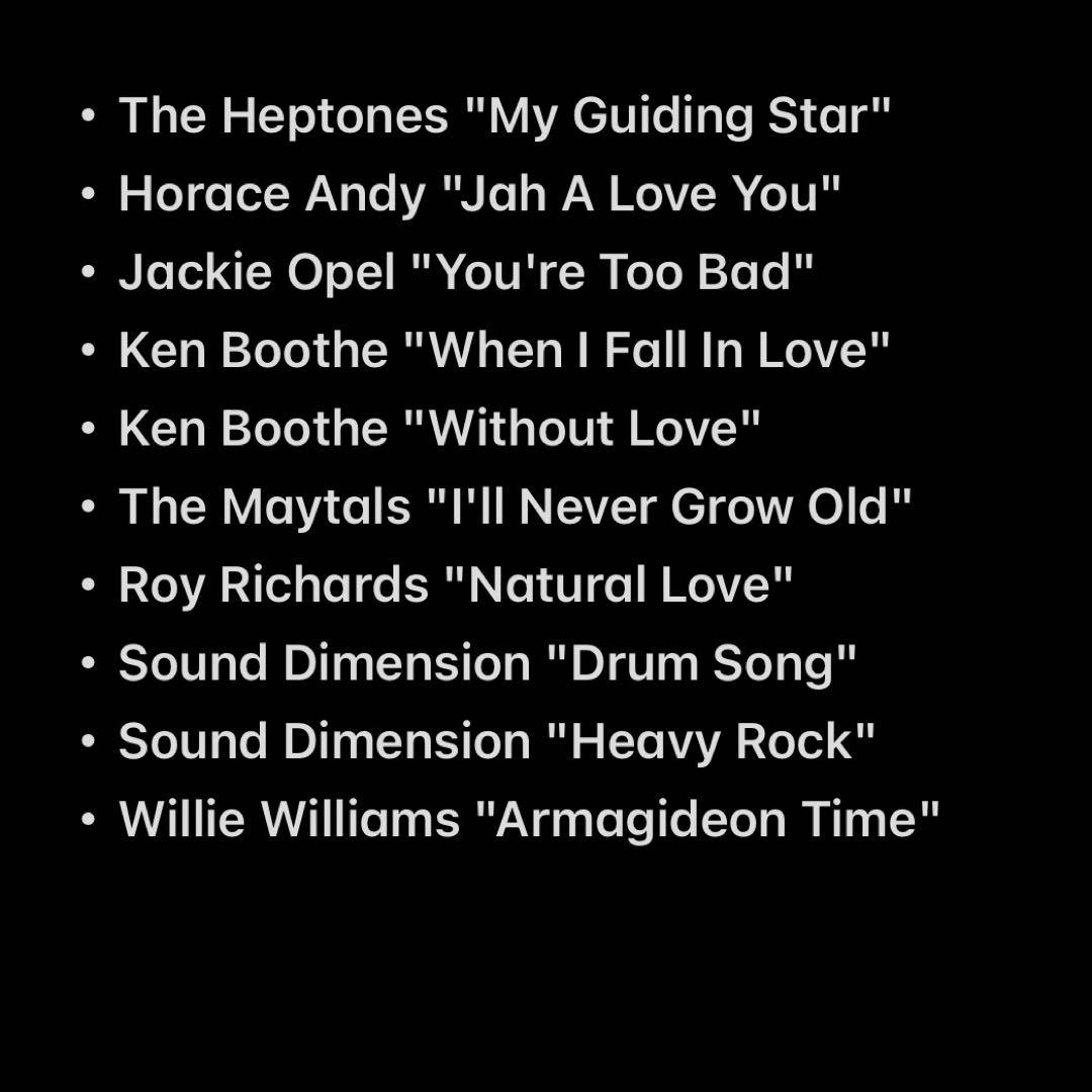 Studio One, Coxsone レゲエ7インチアソート20枚セット