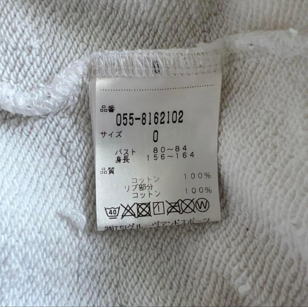 PEARLY GATES 89 ホワイト パーカー　サイズ0