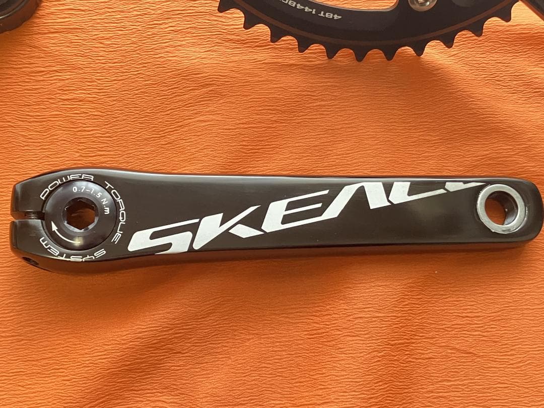 SKEACE 2ピースダイレクトクランクセット 48T 165mm 144BCD