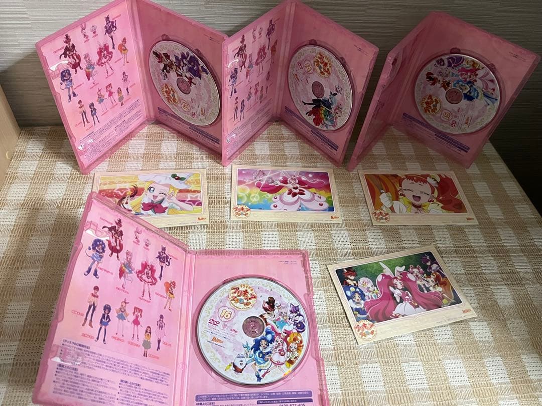キラキラ☆プリキュアアラモード 初回全16巻セット　DVD セル版