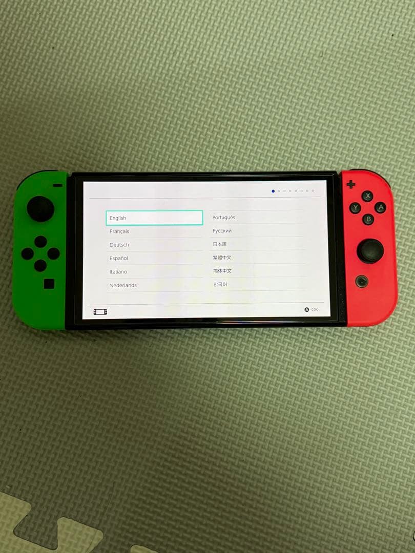 Nintendo Switch 有機EL ジョイコン2個 SDカード付き