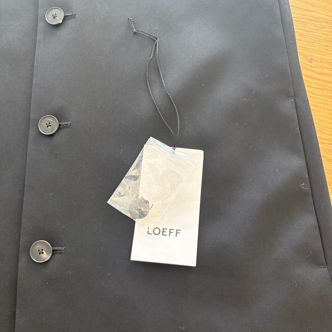 LOEFE ロエフ　ギャバジンベスト