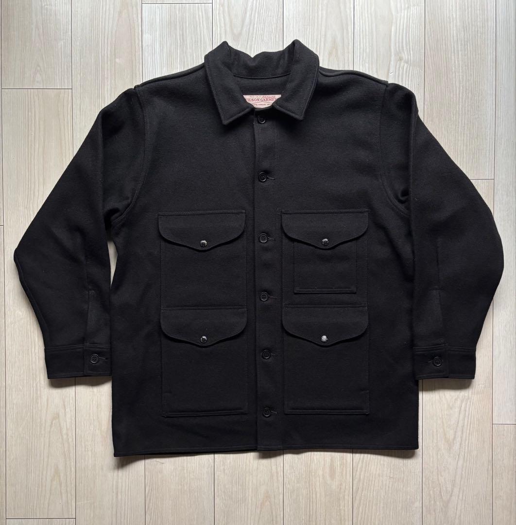 USA製 FILSON フィルソン マッキノークルーザー 46 ブラック