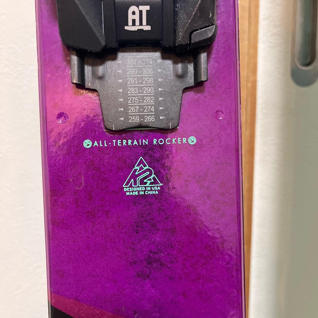 K2 REMEDY92 170cm チロリアアタック13AT付き フリースキー