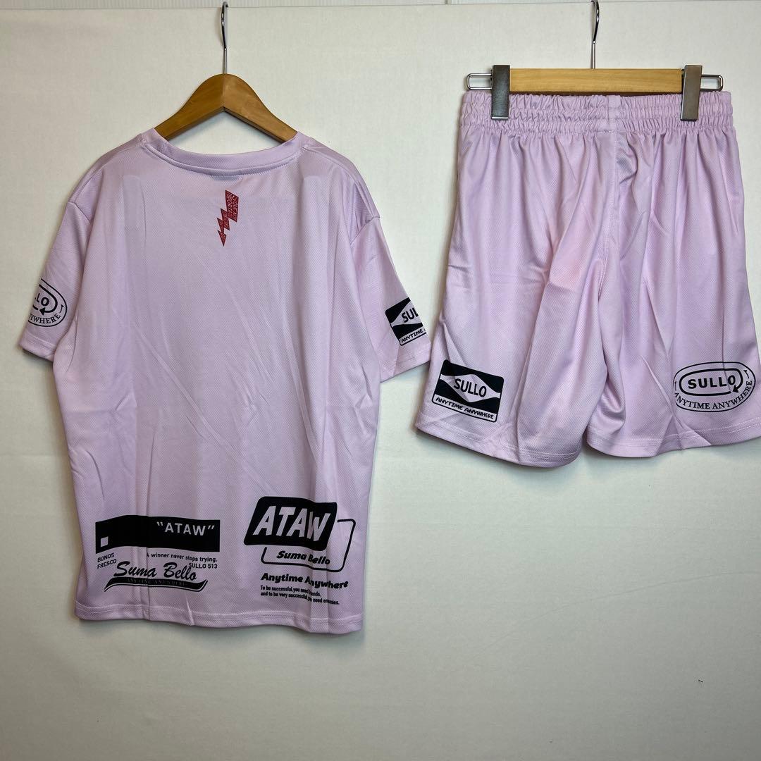 160cm sullo スージョ ジュニアプラシャツプラパン　ピンク